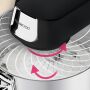 Kenwood KüchenmaschineTitanium Chef Baker Black KVC85.004BK - Spar-Set Pasta-MAX mit 3 Pastawalzen