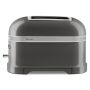 KitchenAid ARTISAN 2-Scheiben Toaster mit 1 Sandwichzange 5KMT2204EMS - MEDAILLON SILBER