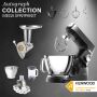 Kenwood KüchenmaschineTitanium Chef Baker Black KVC85.004BK - Spar-Set Pasta Fresca