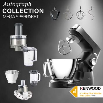 Kenwood Titanium Chef Baker Schwarz - Spar-Set...