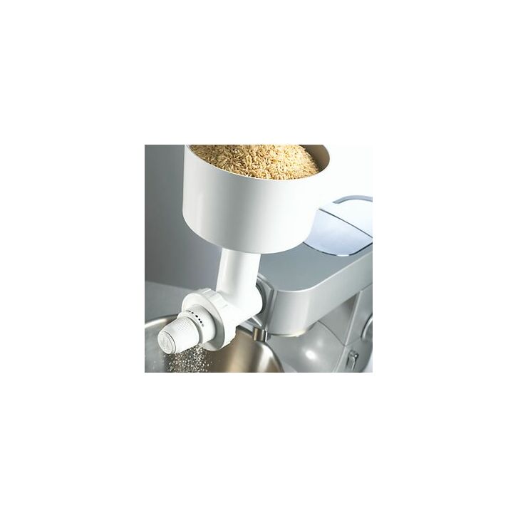 Kenwood Küchenmaschine Titanium Chef Baker XL Black KVL85.004BK - Spar-Set Getreidemühle