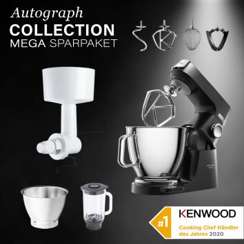 Kenwood Titanium Chef Baker XL Schwarz - Spar-Set...