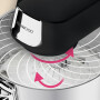Kenwood Küchenmaschine Titanium Chef Baker XL Black KVL85.004BK - Spar-Set Trommelraffel