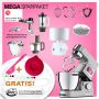 Kenwood Cooking Chef Silber XL Connect - Spar-Set Flockenquetsche
