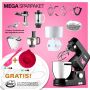 Kenwood Cooking Chef Black XL Connect - Sallys Spar-Set Flockenquetsche mit zweiter Kochschüssel