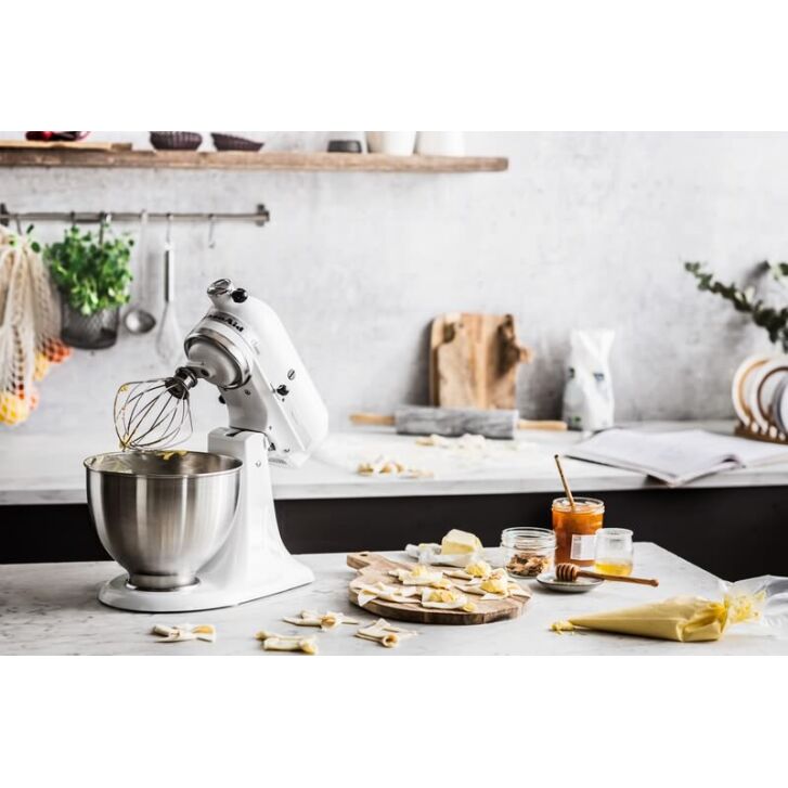 KitchenAid CLASSIC: 4,3 Liter Küchenmaschine - WEISS