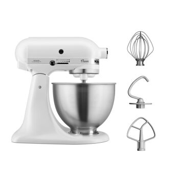 KitchenAid CLASSIC: 4,3 Liter Küchenmaschine - WEISS