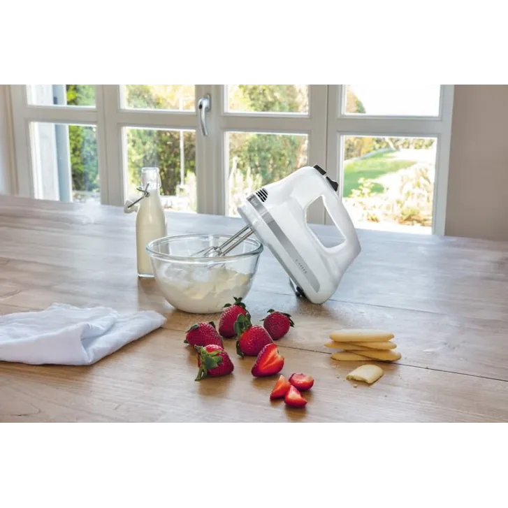 KitchenAid CLASSIC: Handrührer mit 5 Geschwindigkeitsstufen - WEISS