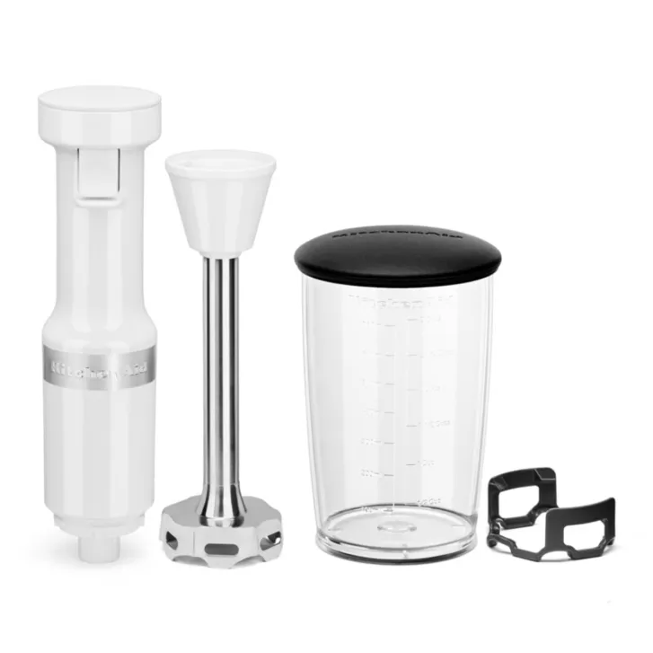 KitchenAid CLASSIC: Kabelgebundener Stabmixer - WEISS