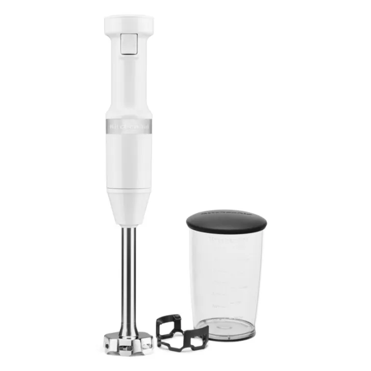 KitchenAid CLASSIC: Kabelgebundener Stabmixer - WEISS