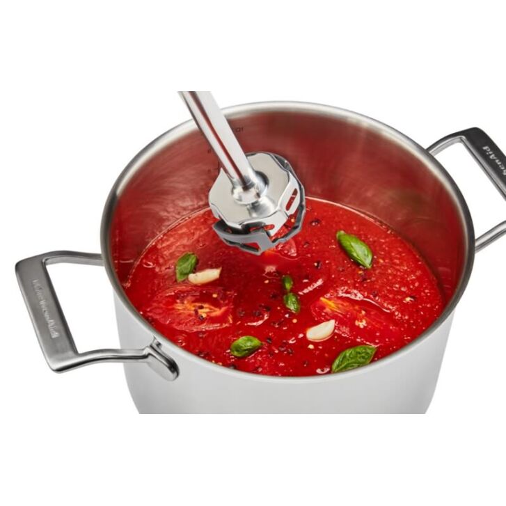 KitchenAid CLASSIC: Kabelgebundener Stabmixer - WEISS