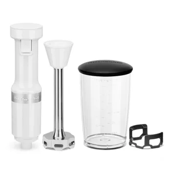 KitchenAid CLASSIC: Kabelgebundener Stabmixer - WEISS