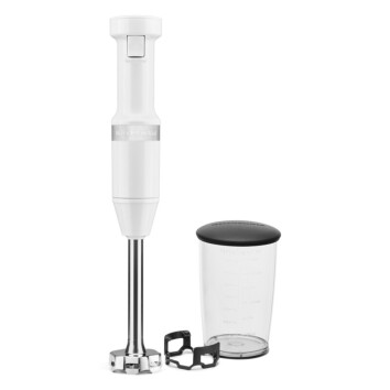 KitchenAid CLASSIC: Kabelgebundener Stabmixer - WEISS