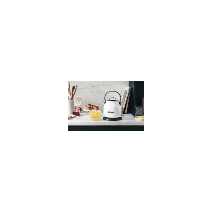 KitchenAid CLASSIC: 1,25 L Wasserkocher 5KEK1222 - WEISS