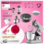 Kenwood Cooking Chef Silber XL Connect - Spar-Set Sieb- & Passieraufsatz