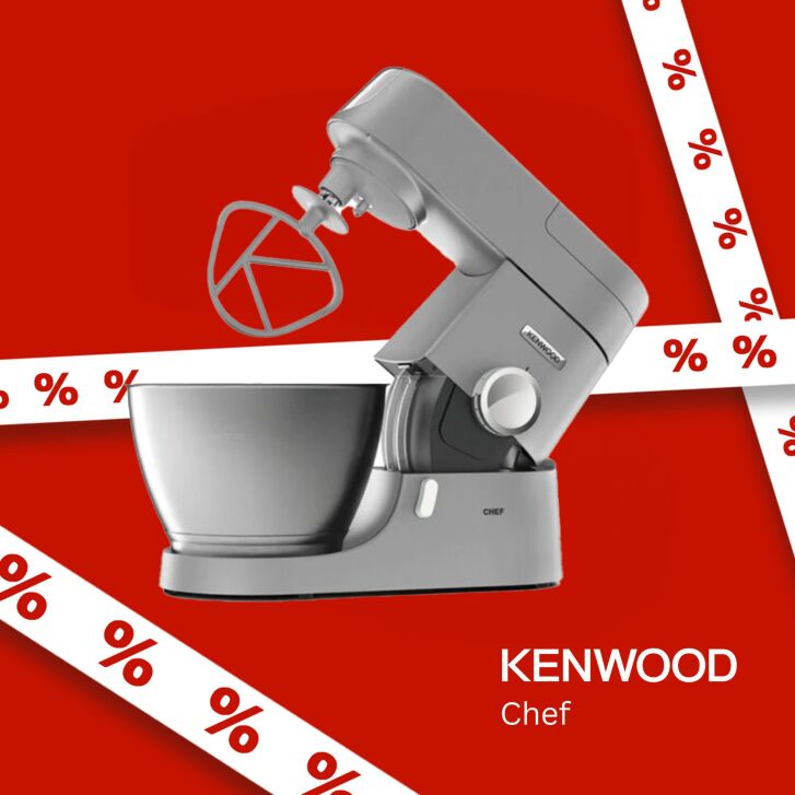Kenwood Chef KVC3100S mit leistungsstarkem 1000 Watt Motor
