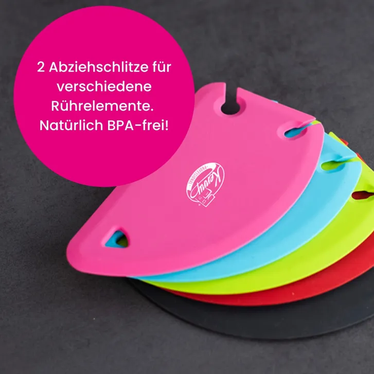 Kenny Professional 3 in 1 Profi-Teigkarte mit Abziehschlitz
