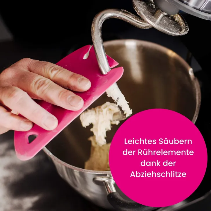 Kenny Professional 3 in 1 Profi-Teigkarte mit Abziehschlitz