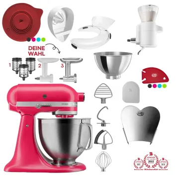KitchenAid Artisan 4,8 Liter 5KSM195PSEHI Sallys Spar-Set...