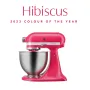 KitchenAid Artisan 4,8 Liter 5KSM195PSEHI Sallys Spar-Set mit Food Processor & Fleischwolf - HIBISCUS / HIBISKUS