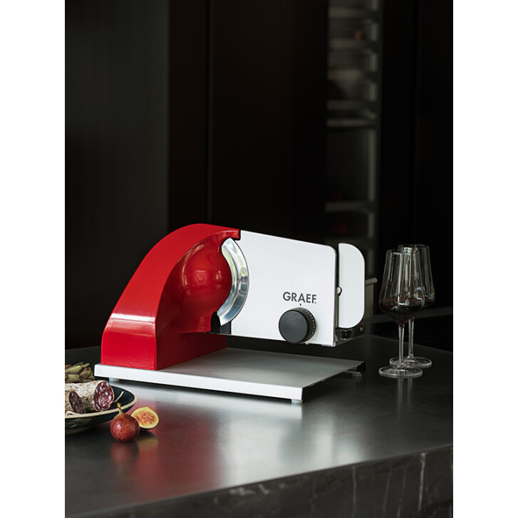 GRAEF Allesschneider SKS903 inkl. MiniSlice-Aufsatz - ROT
