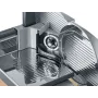 GRAEF Allesschneider SKS850EU inkl. MiniSlice-Aufsatz mit Messerschublade & Holzschneidbrett - Silber