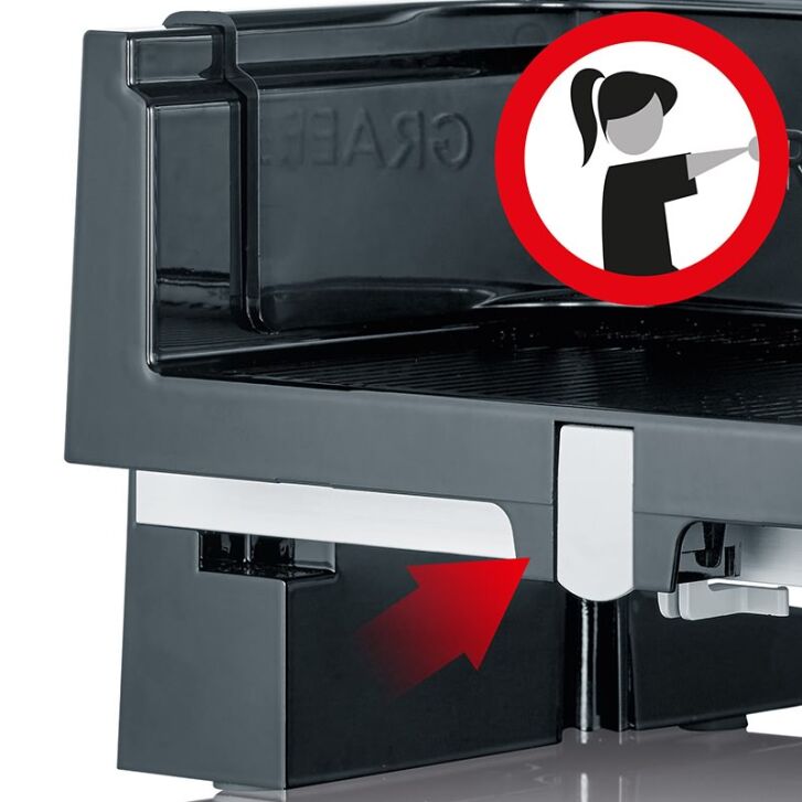 GRAEF Allesschneider SKS100 inkl. MiniSlice-Aufsatz - Schwarz