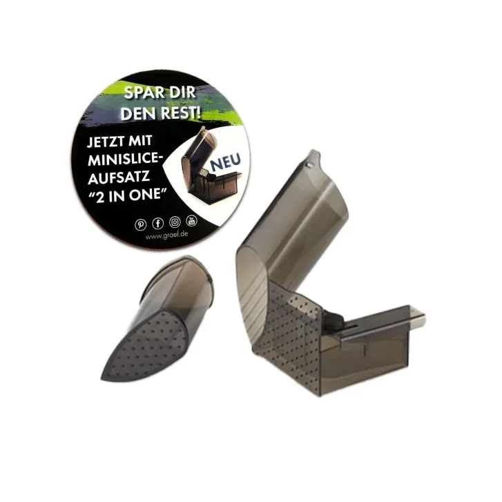 GRAEF Allesschneider SlicedKitchen SKS500  inkl. MiniSlice-Aufsatz & Aufbewahrungsbox