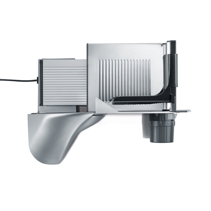 GRAEF Allesschneider SlicedKitchen SKS500  inkl. MiniSlice-Aufsatz & Aufbewahrungsbox - Silber