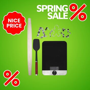 KitchenAid Back-Set mit Waage + French Pin - 2. Wahl