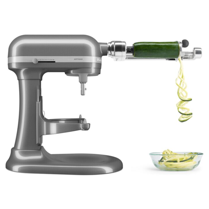 KitchenAid Artisan 6,6 Liter - Medaillon Silber