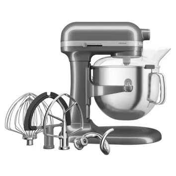 KitchenAid Artisan 6,6 Liter - Medaillon Silber