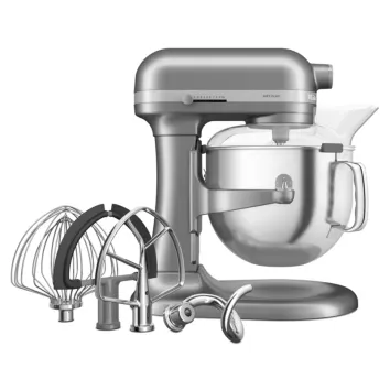 KitchenAid Artisan 6,6 Liter - Kontur Silber
