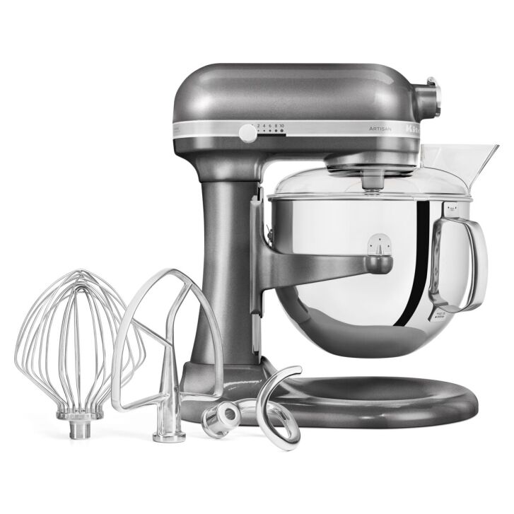 KitchenAid Artisan 6,9 Liter Medaillon Silber