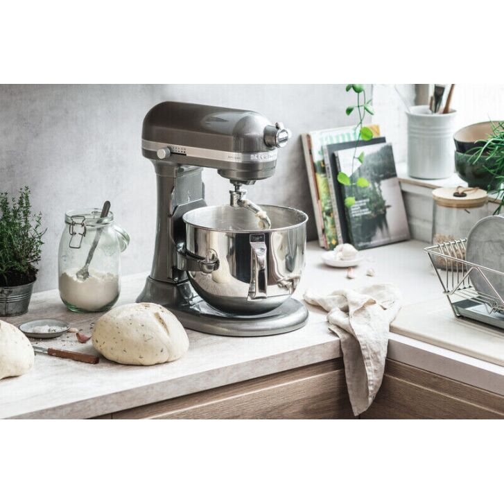 KitchenAid Artisan 6,9 Liter Medaillon Silber