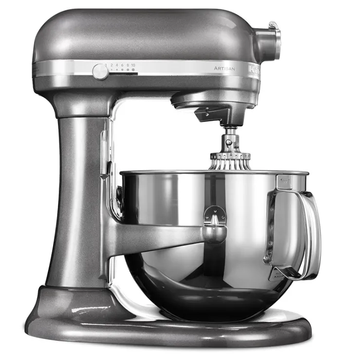 KitchenAid Artisan 6,9 Liter Medaillon Silber