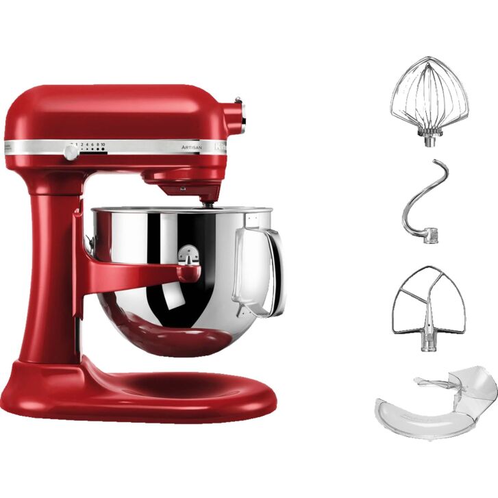 KitchenAid Artisan 6,9 Liter Liebesapfel Rot