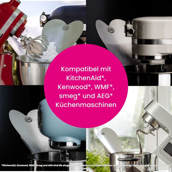Kenny Professional Profi Edelstahl-Einfüllhilfe Herzschütte