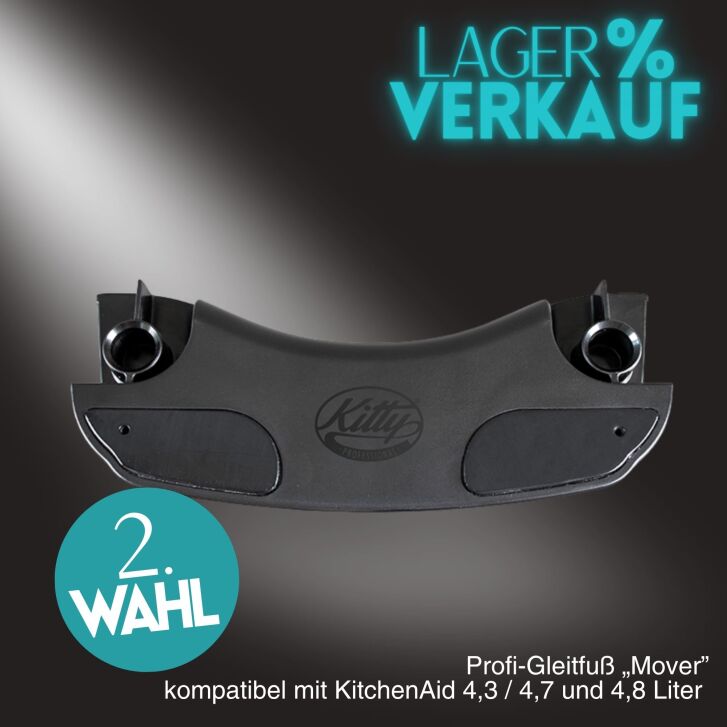 Kitty Professional Profi-Gleitfuß Mover kompatibel mit 4,3 / 4,7  und 4,8 Liter KitchenAid