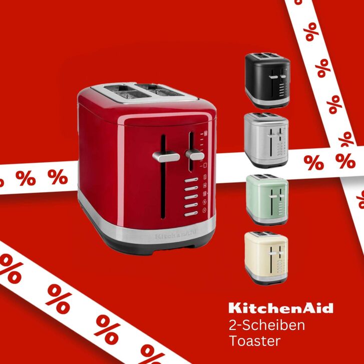 KitchenAid 2-Scheiben Toaster mit manueller Bedienung - 5KMT2109