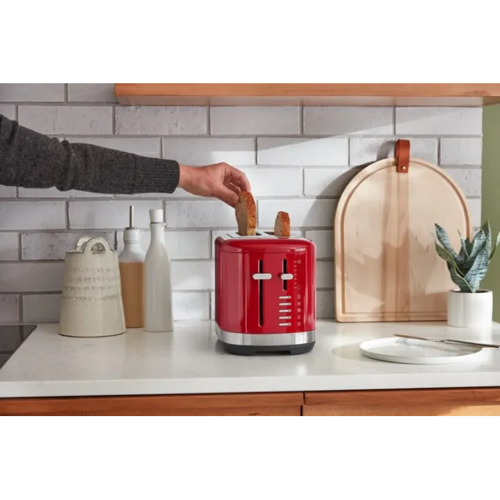 KitchenAid 2-Scheiben Toaster mit manueller Bedienung - 5KMT2109EER - EMPIRE ROT