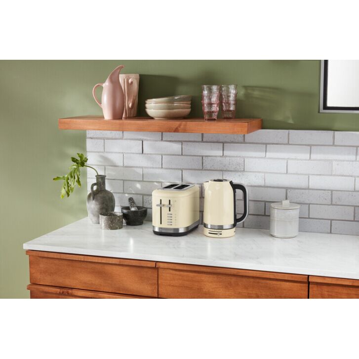 KitchenAid Wasserkocher 1,7 Liter - 5KEK1701 & 2-Schlitz Toaster - 5KMT2109