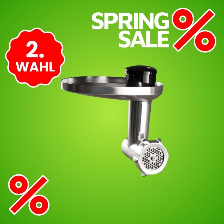 Kenwood KAX950ME Fleischwolf-Aufsatz in Größe 8 - 2. Wahl