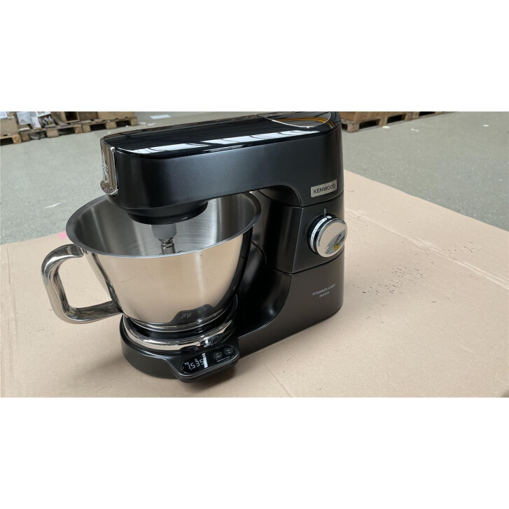 B-WARE.Kenwood Titanium Chef Baker KVC85.004BK 1200W Küchenmaschine Schwarz