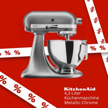 KitchenAid Küchenmaschine 4,3 Liter 5KSM95PSEMC...
