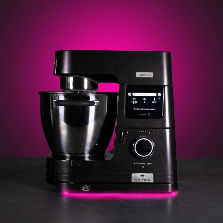 Kenny Professional 3 in 1 Profi-Gleitbrett Raumgleiter inkl. Beleuchtung und Kabelstaufach kompatibel mit Kenwood Cooking Chef Serie