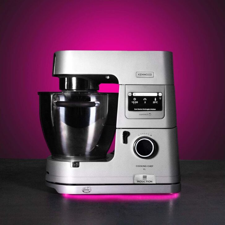 Kenny Professional 3 in 1 Profi-Gleitbrett Raumgleiter inkl. Beleuchtung und Kabelstaufach kompatibel mit Kenwood Cooking Chef Serie