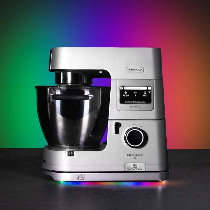 Kenny Professional 3 in 1 Profi-Gleitbrett Raumgleiter inkl. Beleuchtung und Kabelstaufach kompatibel mit Kenwood Cooking Chef Serie