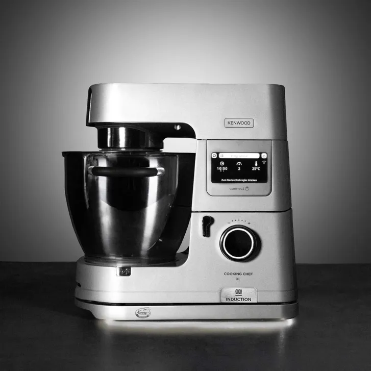 Kenny Professional 3 in 1 Profi-Gleitbrett Raumgleiter inkl. Beleuchtung und Kabelstaufach - Silber
