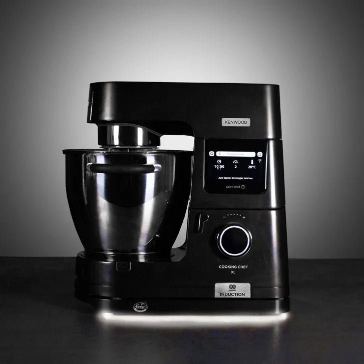Kenny Professional 3 in 1 Profi-Gleitbrett Raumgleiter inkl. Beleuchtung und Kabelstaufach - Schwarz
